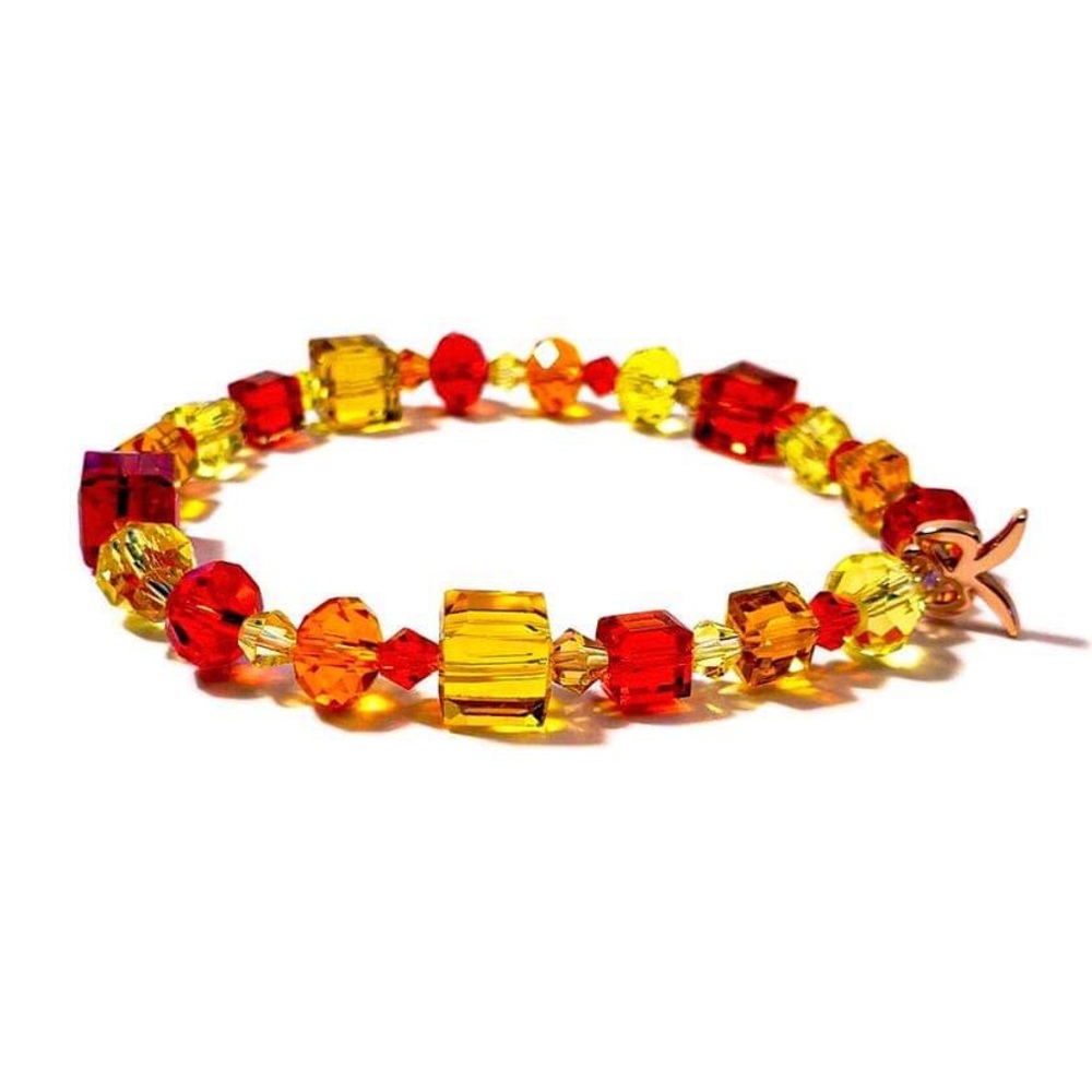 Hilyson Four Seasons [Autumn] Crystal Bracelet
